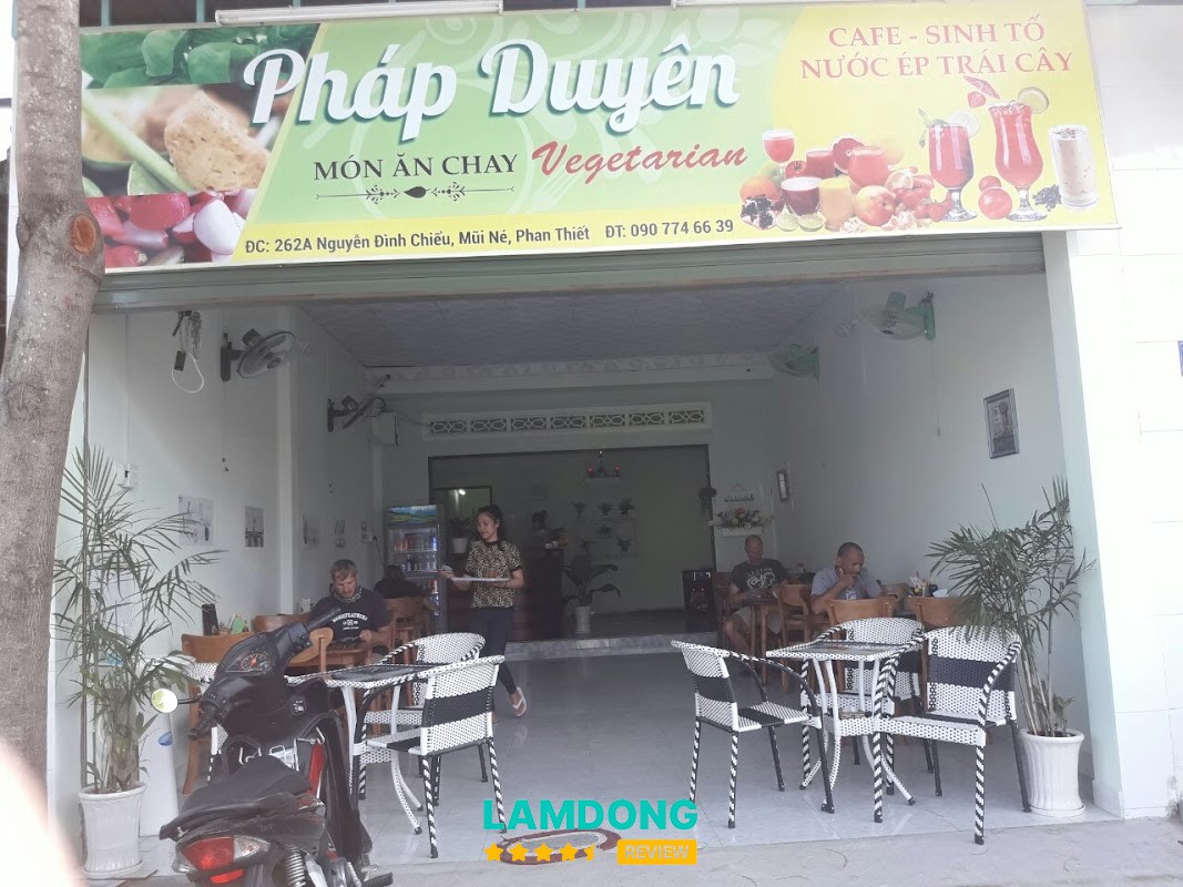 Quán chay Pháp Duyên Mũi Né