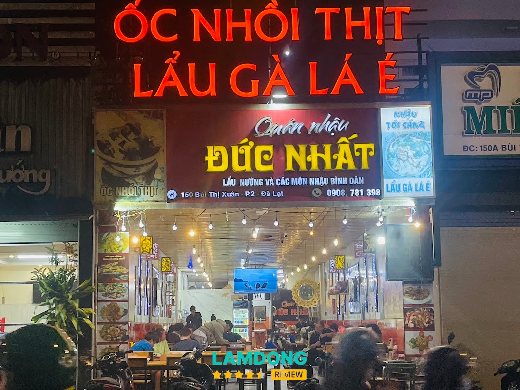 Quán Nhậu Đêm ĐỨC NHẤT Đà Lạt – Bùi Thị Xuân