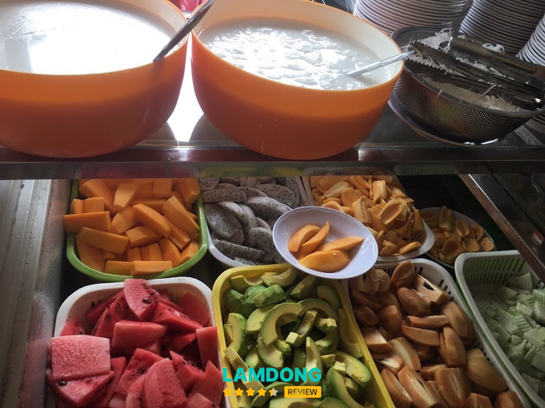 Kem Bơ Na Ri – ly kem bơ sầu riêng