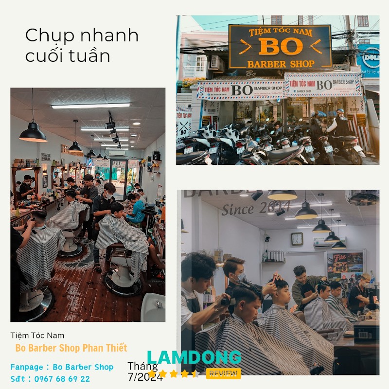 Bo Barber Shop – không gian barber