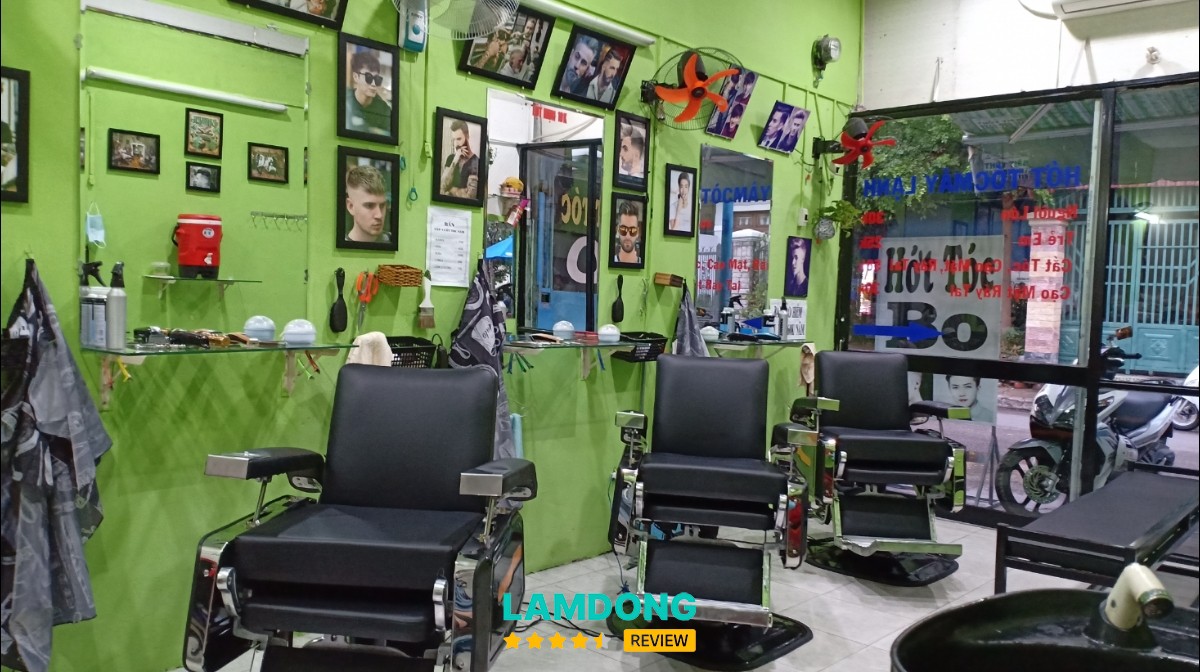 Bo Barber Shop – dịch vụ tóc nam