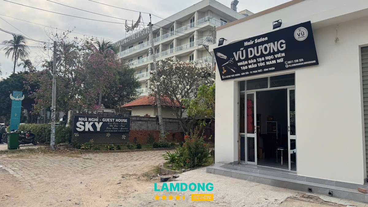 Hair Salon Vũ Dương – 54 Huỳnh Thúc Kháng, Mũi Né