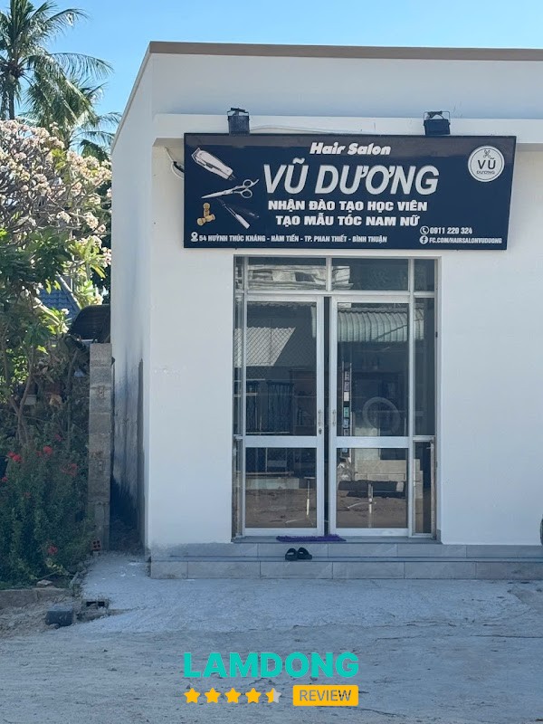 Hair Salon Vũ Dương – không gian salon