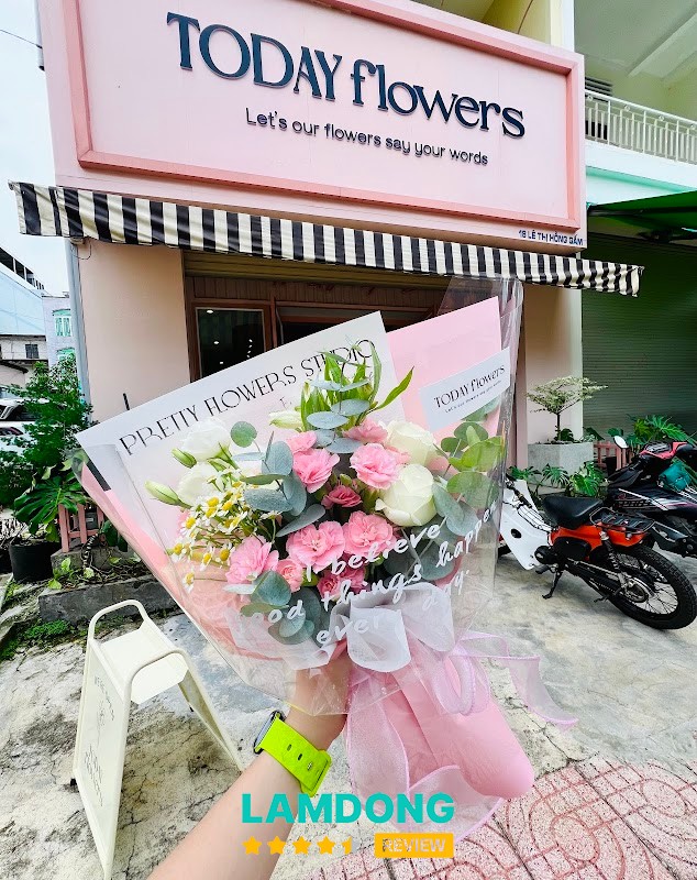 Shop hoa Today Flowers – 18 Lê Thị Hồng Gấm, 1 Bảo Lộc