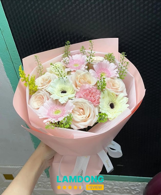 Hoa tươi bảo lộc – bó hoa tươi
