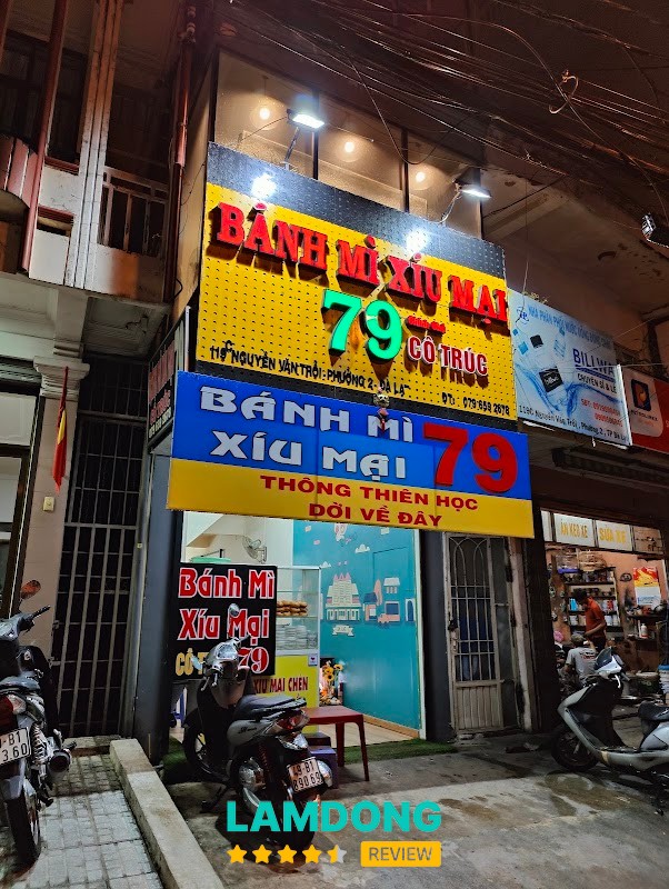 Bánh mì Xíu mại 79 Cô Trúc tại Đà Lạt