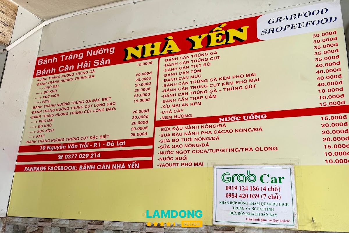 Phần bánh mì xíu mại tại Muội Quán