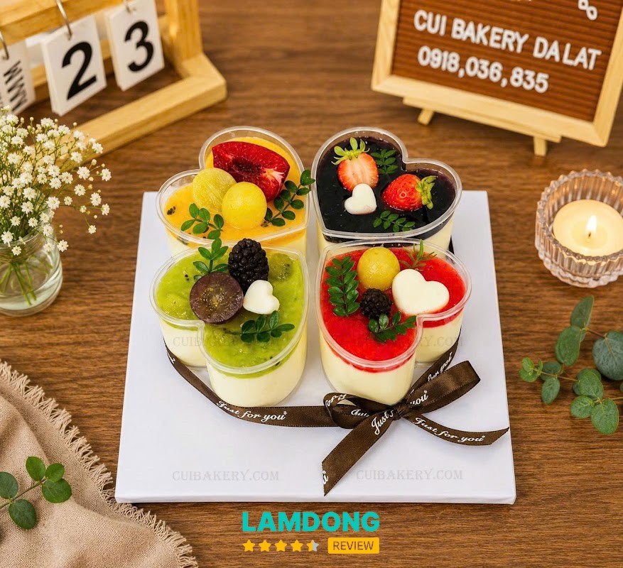 Củi Bakery – mẫu bánh đẹp
