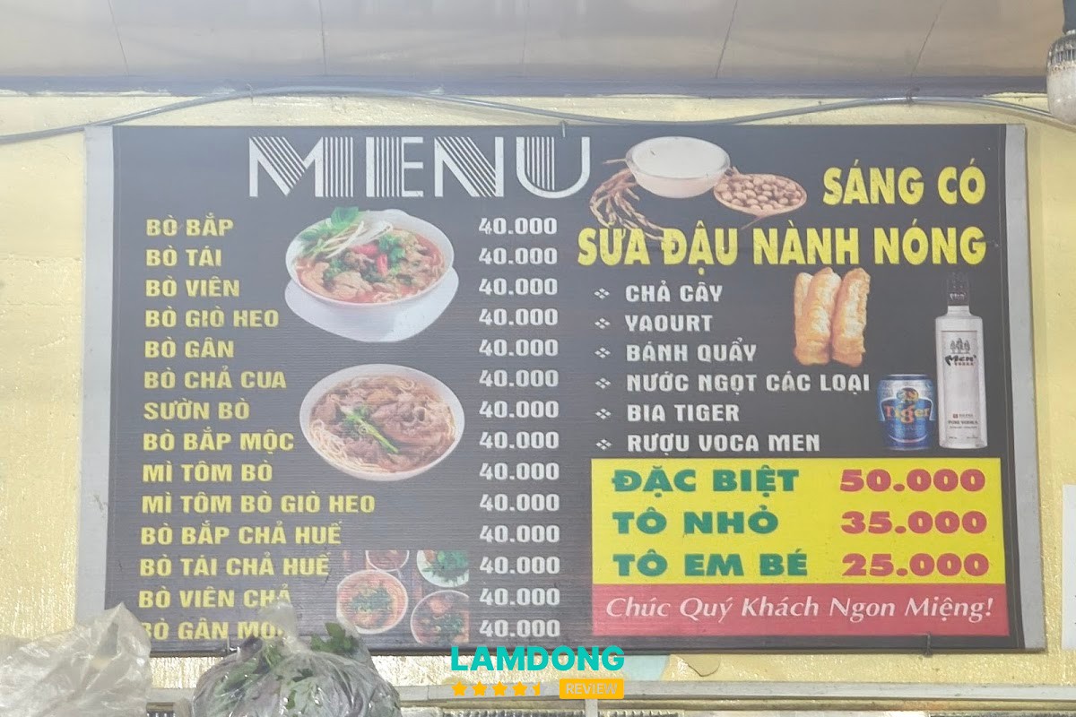 Tô Bún Bò Huế Hương