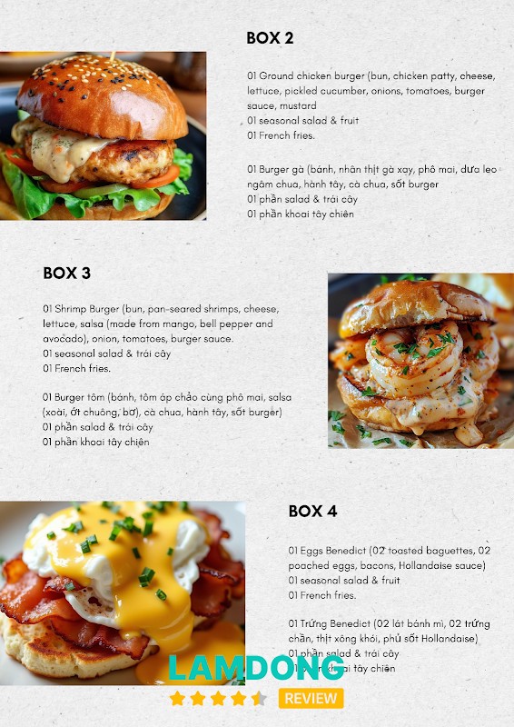 The Brunch Box tại Đà Lạt