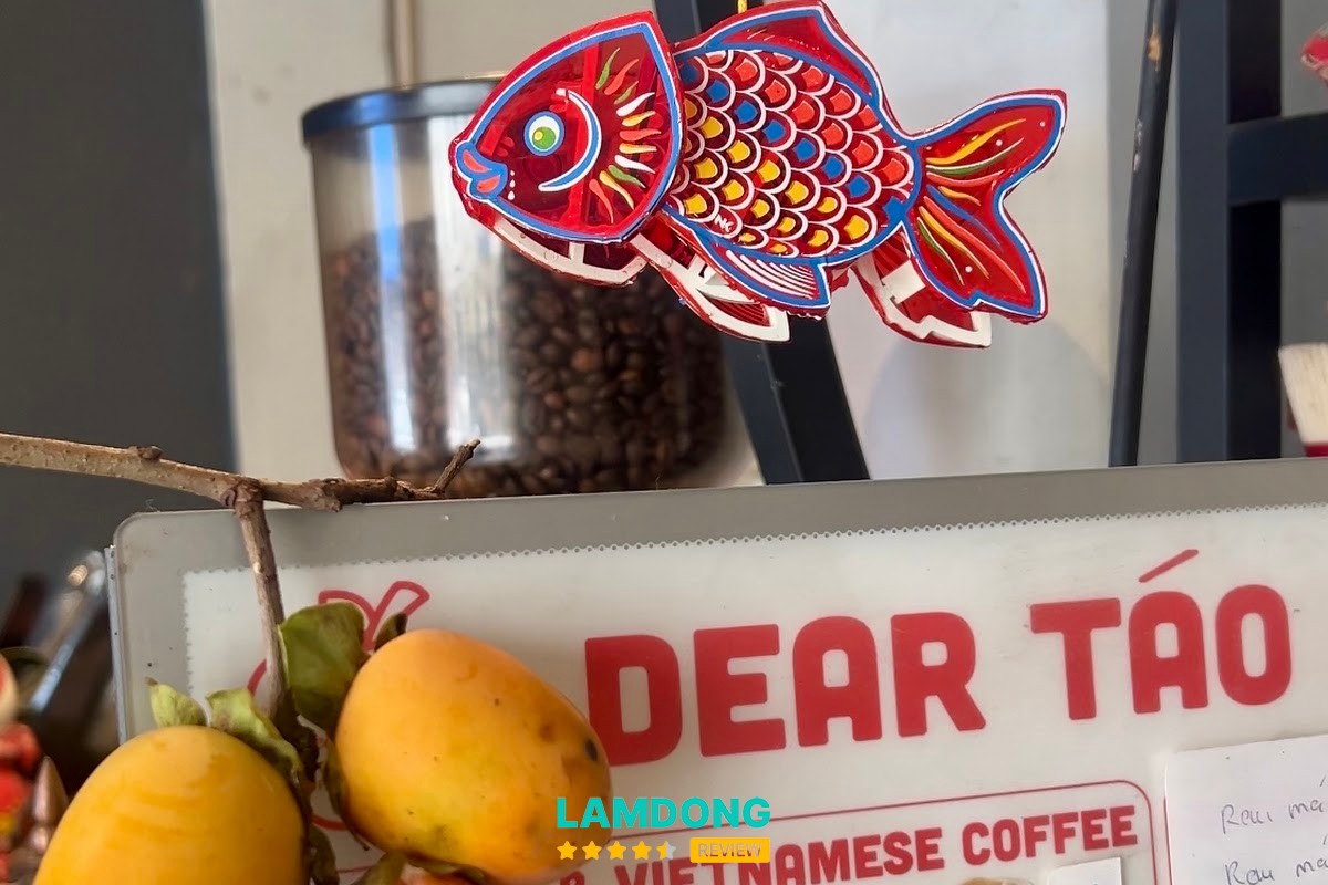 Đồ uống trong menu Dear Táo