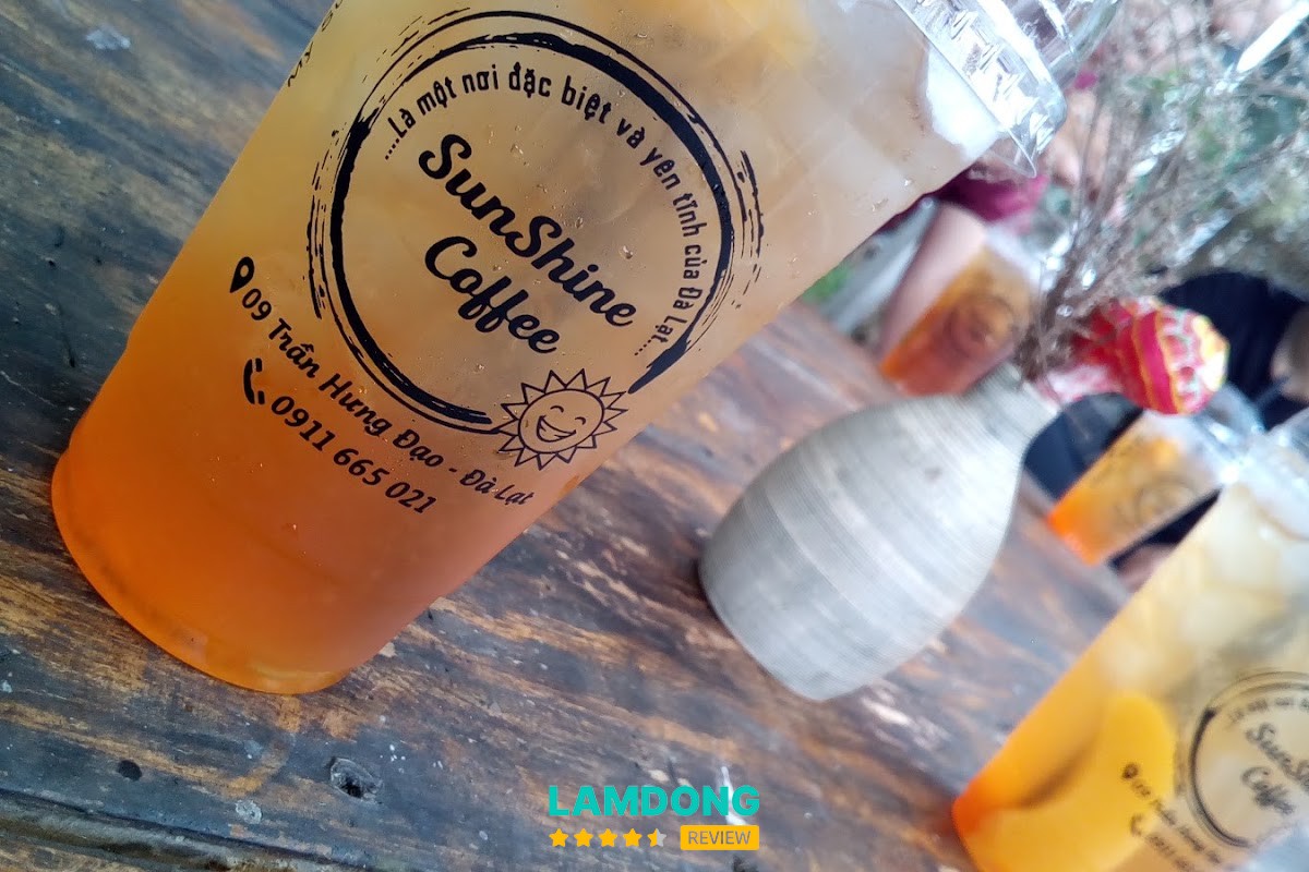 Không gian Sunshine Coffee Dalat