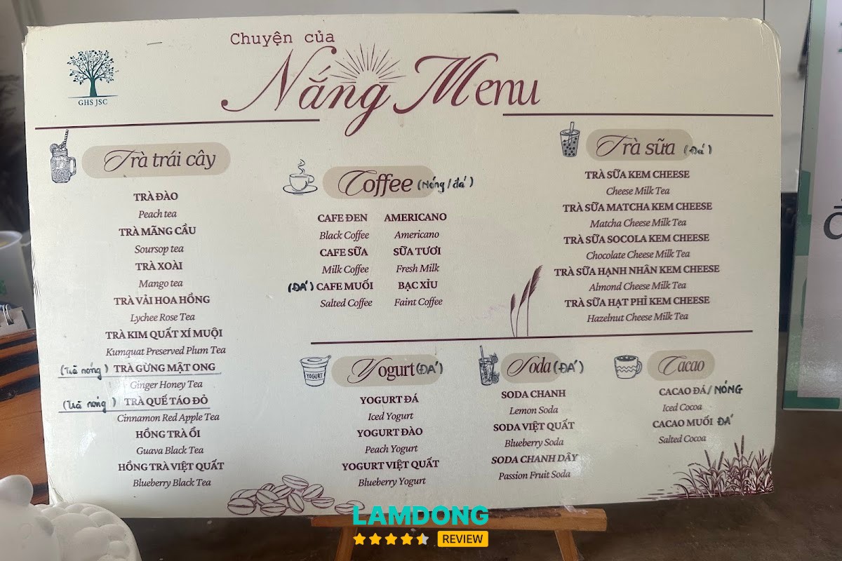 Không gian Chuyện Của Nắng