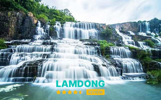Thác Datanla Đà Lạt giữa rừng xanh