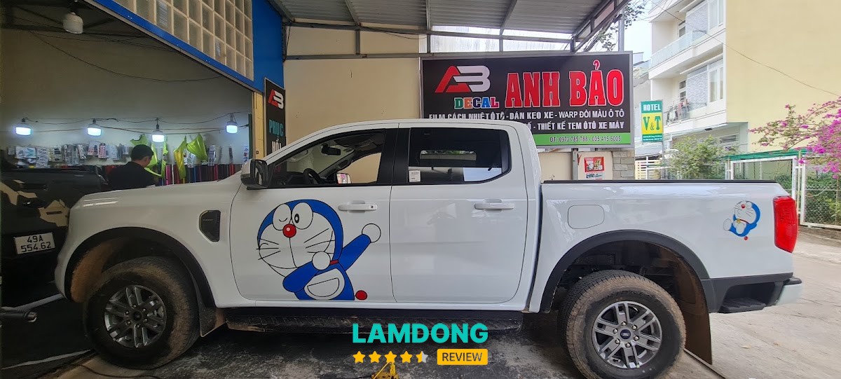 Dịch vụ decal xe tại Đà Lạt