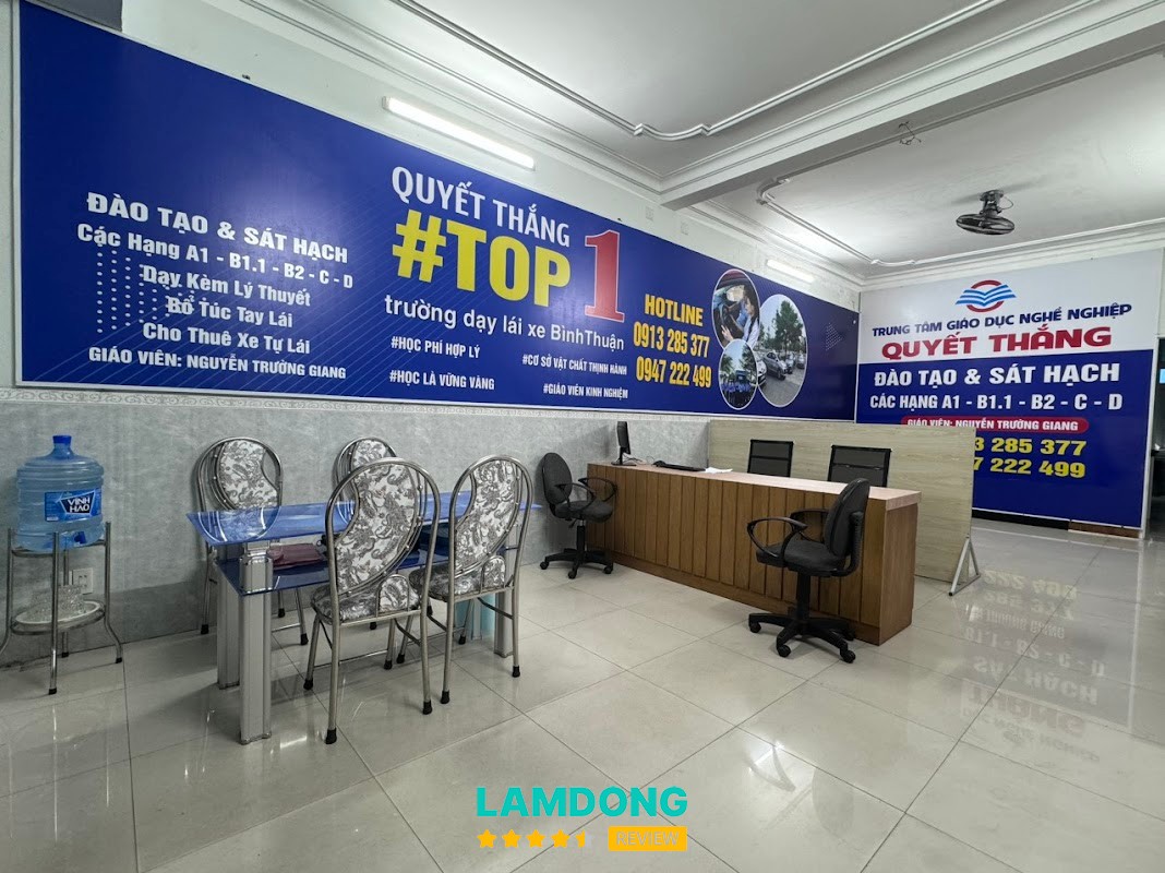 Trung Tâm Dạy Nghề Quyết Thắng Văn Phòng Ghi Danh – 8 Từ Văn Tư, Phan Thiết