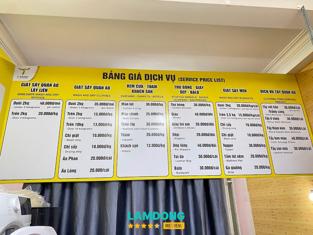 Tiệm giặt Chị Sáu Idol 3 – dịch vụ giặt đồ