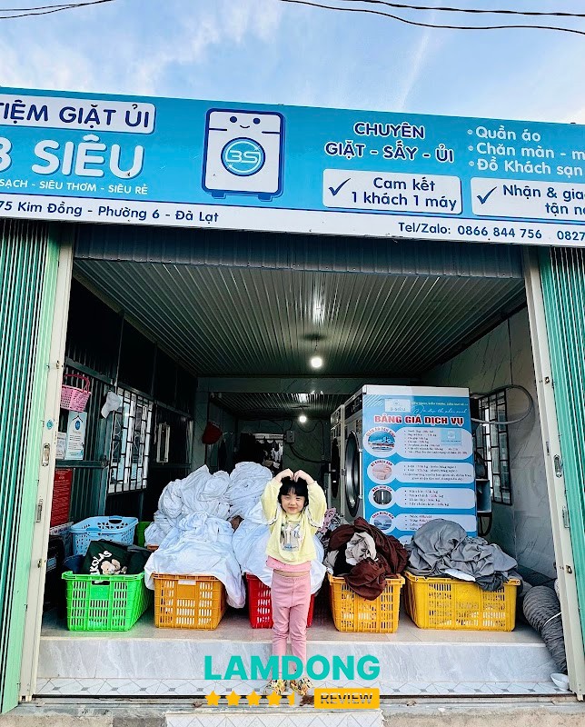 Tiệm giặt 3 SIÊU - Đà Lạt – 75 Kim Đồng