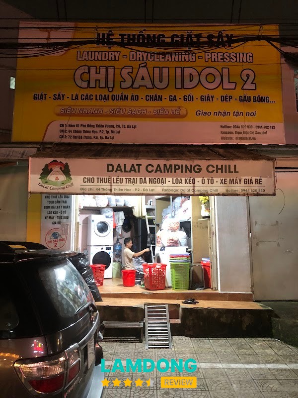 Tiệm Giặt Chị Sáu IDOL – giặt nhanh