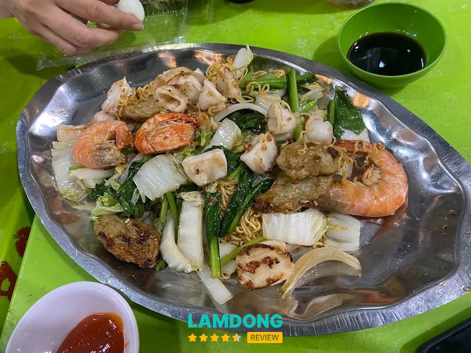 Hải sản tại Thu Tý