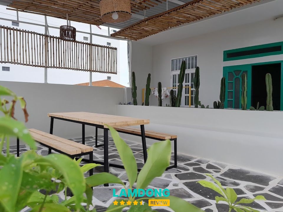 Phòng nghỉ tại Là Nhà Homestay Phan Thiết