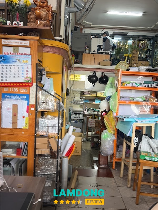 Ánh Sáng Đà Lạt – in ấn và khắc dấu