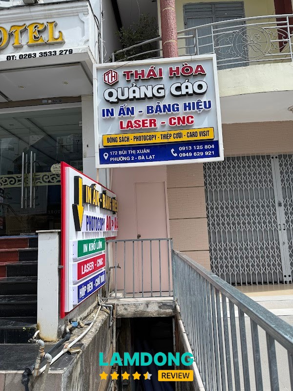 Thái Hòa Đà Lạt – máy móc in ấn