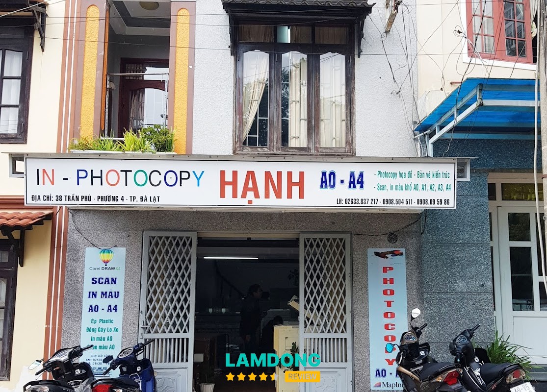 Photocopy Hạnh – cửa hàng in ấn