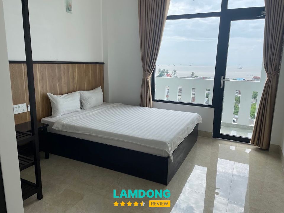 Phòng nghỉ tại Moon Hotel