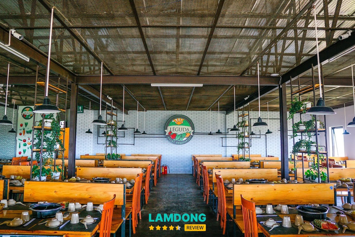 Hình ảnh tại Léguda Buffet Rau Đà Lạt