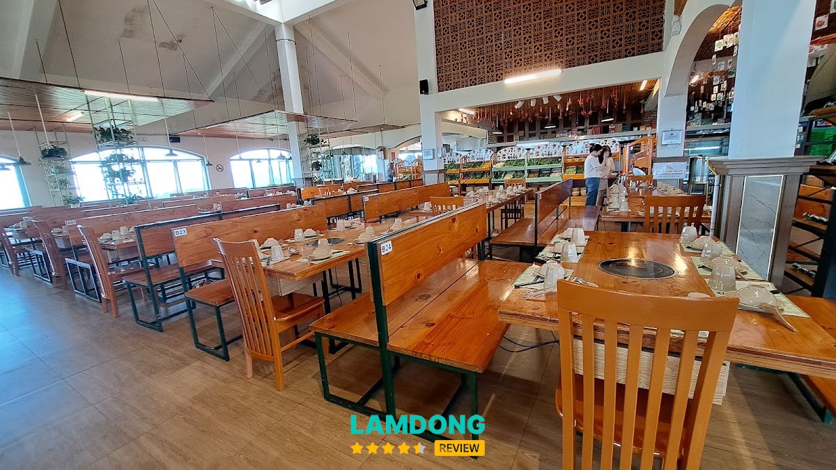 Hình ảnh tại Léguda Buffet Rau Đà Lạt