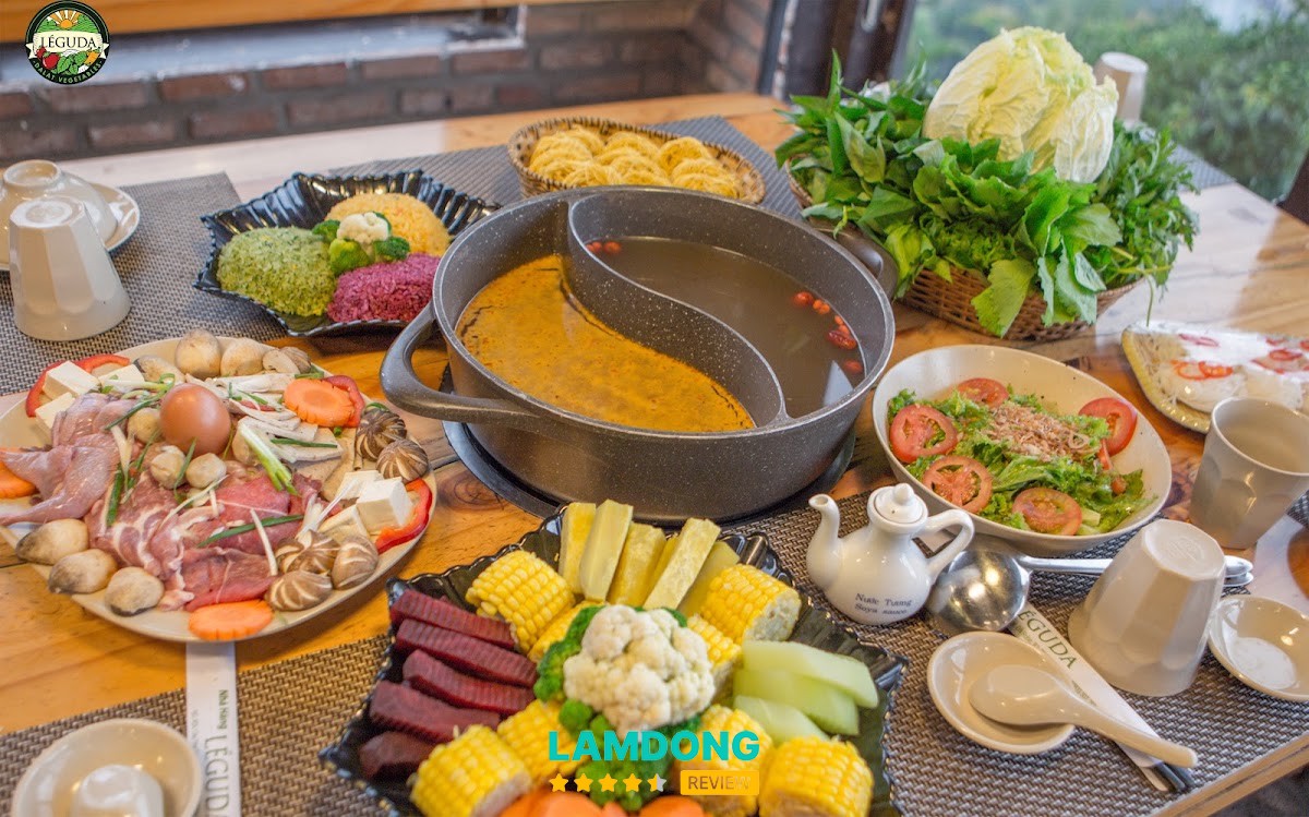 Hình ảnh tại Léguda Buffet Rau Đà Lạt