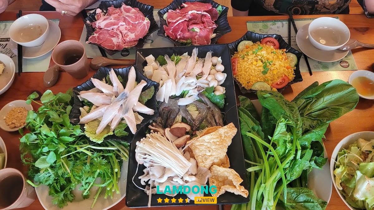 Hình ảnh tại Léguda Buffet Rau Đà Lạt