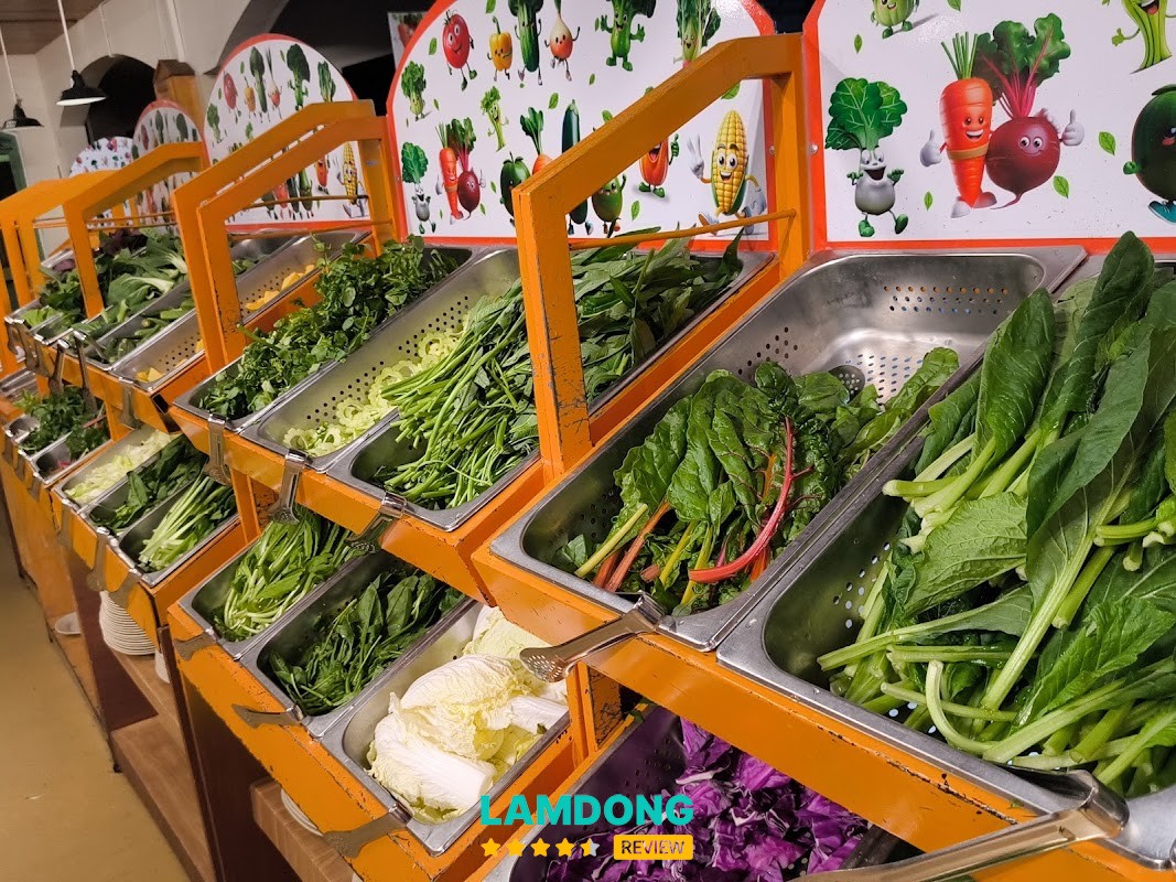 Hình ảnh tại Léguda Buffet Rau Đà Lạt