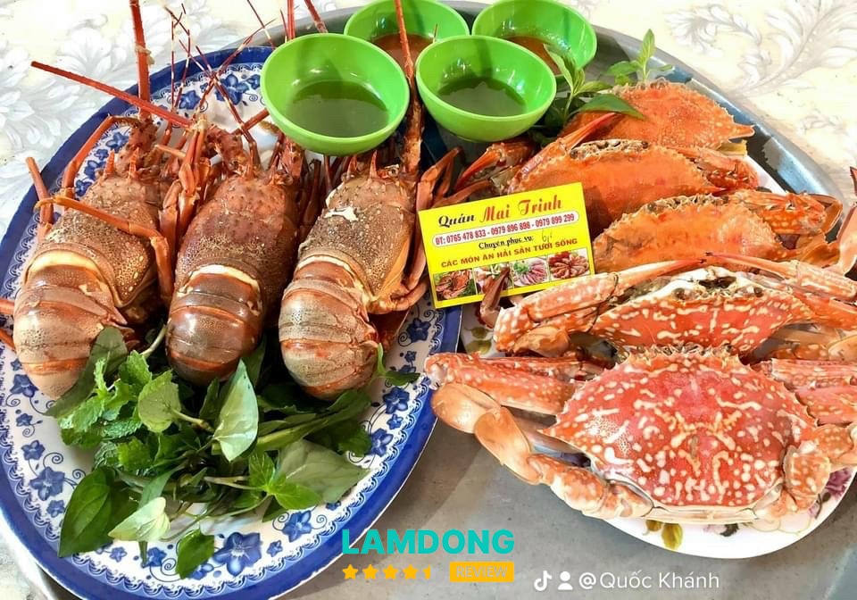 Món hải sản Mai Trinh Lagi