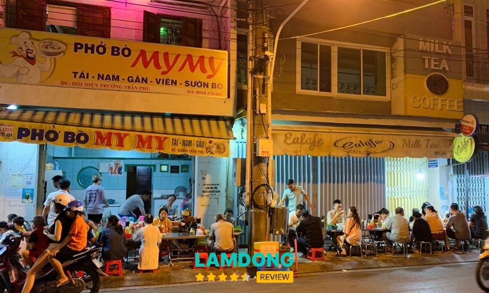 Quán Phở Bò My My tại Phan Thiết