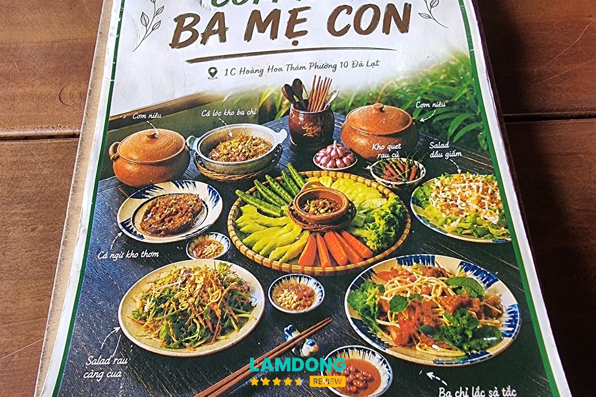 Hình ảnh menu Cơm Niêu Ba Mẹ Con
