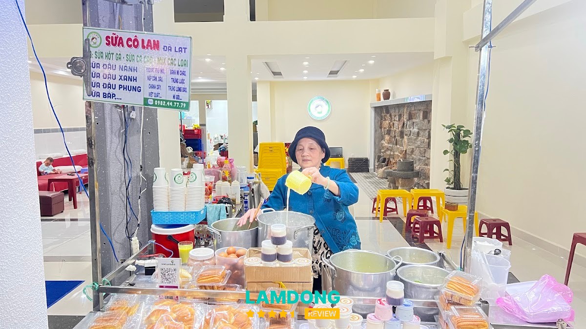 Sữa Cô Lan tại Đà Lạt