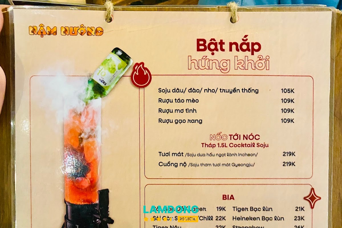 Không gian Nậm Nướng Đà Lạt