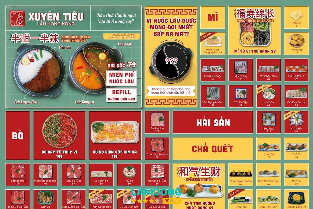 Không gian Xuyên Tiêu - Lẩu Hong Kong