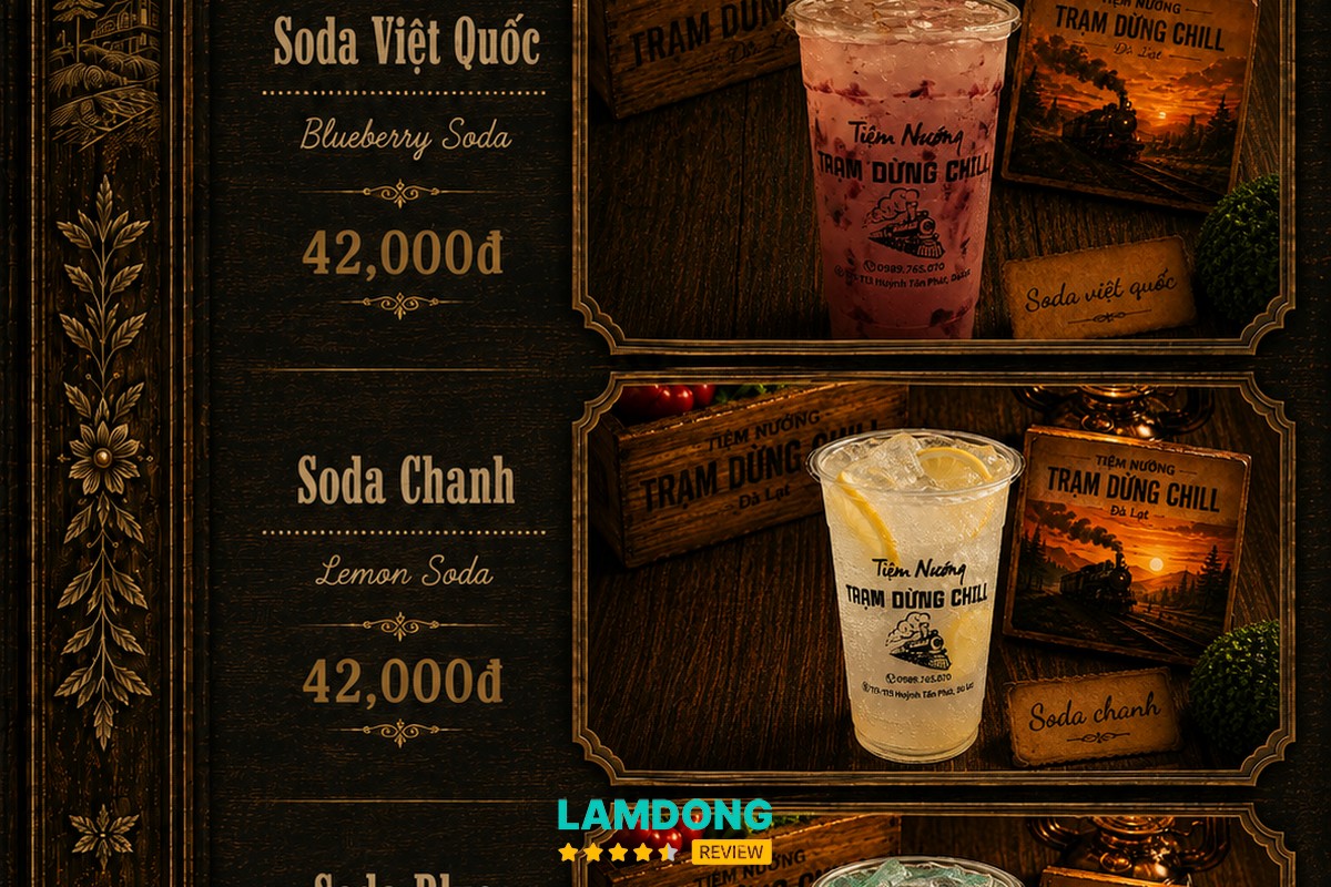 Không gian Tiệm Nướng Trạm Dừng Chill