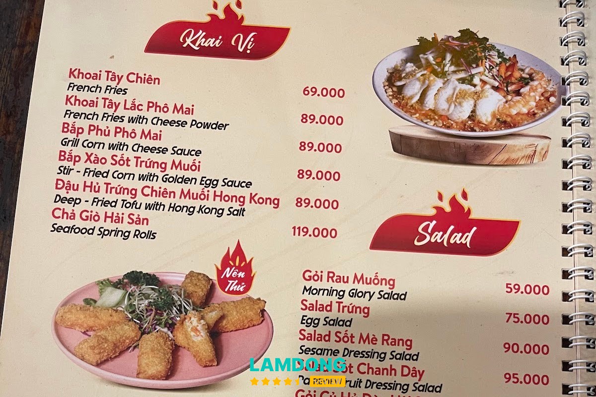 Không gian Quán Nướng Chill in Dalat