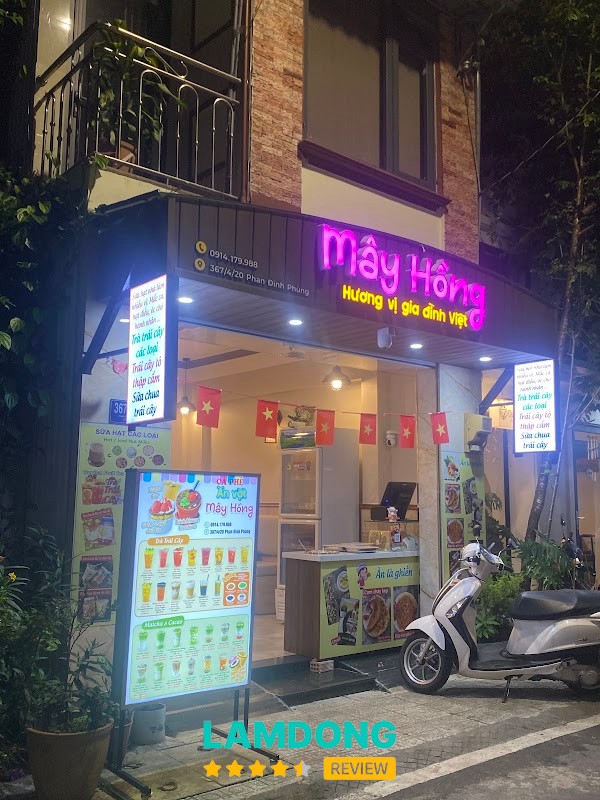 Ăn vặt rẻ nhất đà lạt MÂY HỒNG tại Đà Lạt