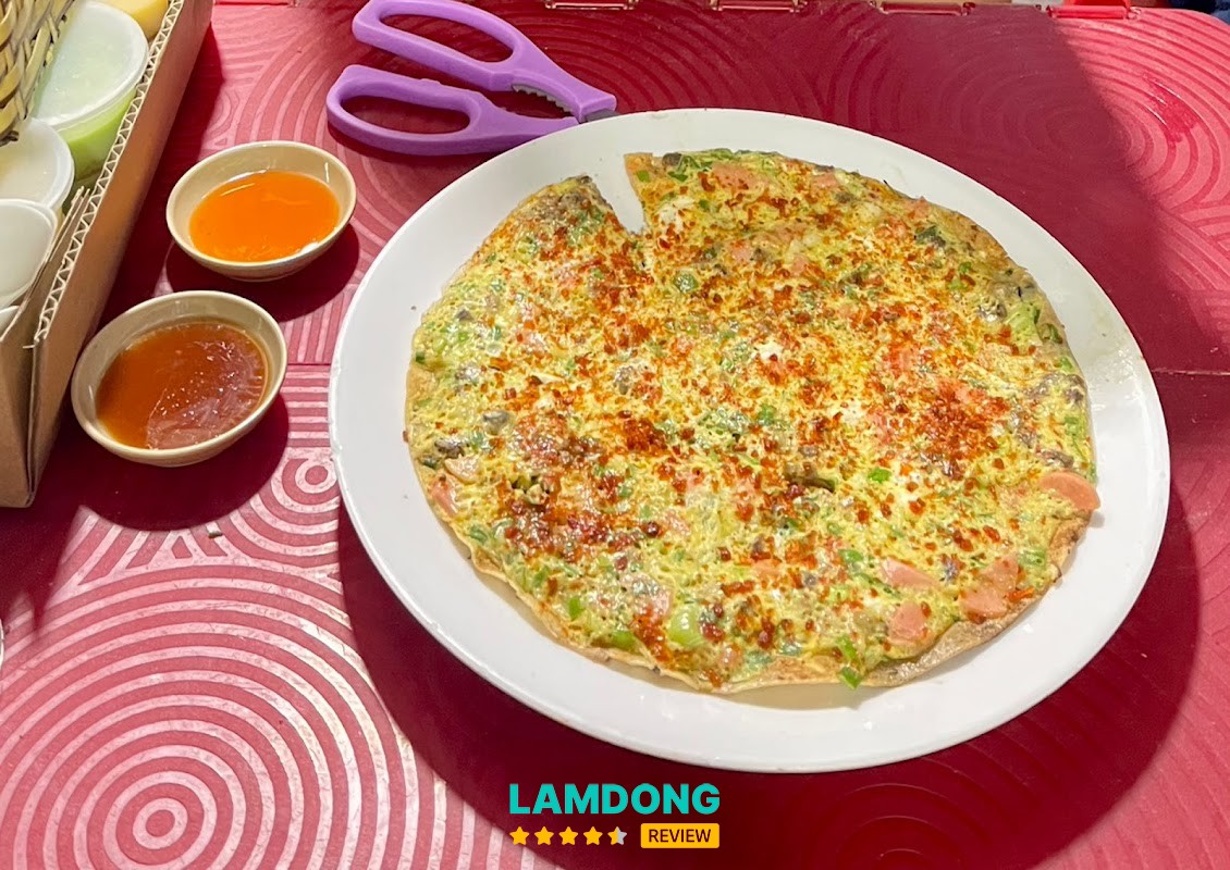 Trải nghiệm tại Bánh Tráng nướng Dì Đinh