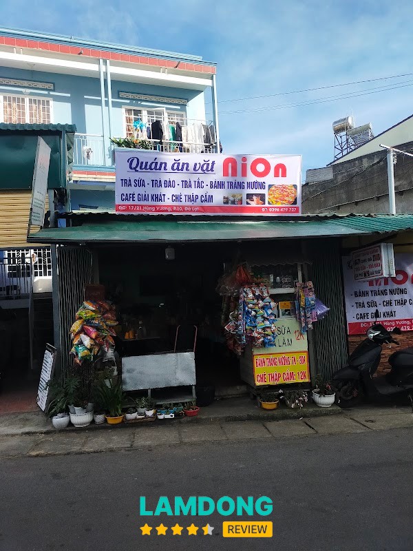 Ăn vặt NiON tại Đà Lạt