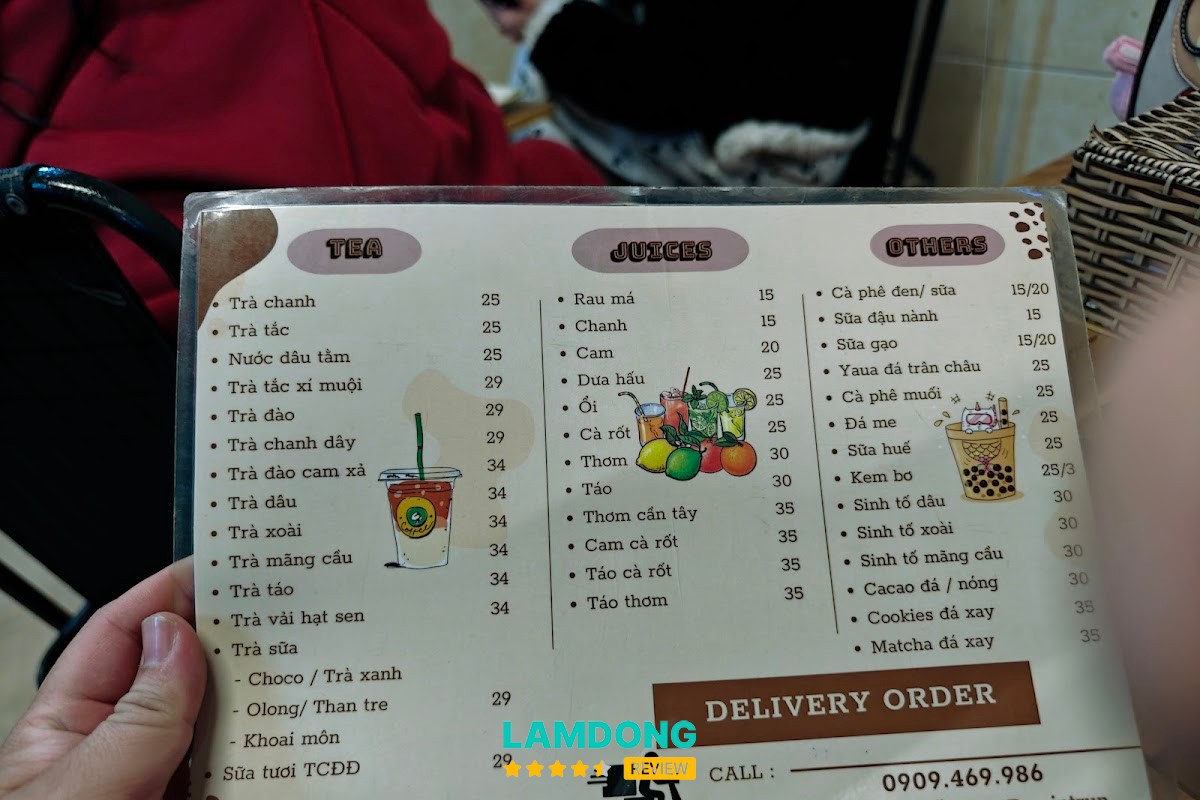 Bảng menu Ăn Vặt DoMinTrun