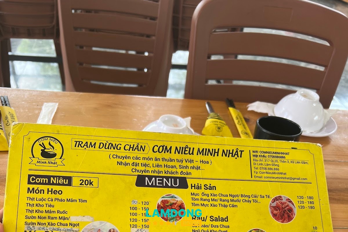Hình ảnh menu Cơm Niêu Minh Nhật