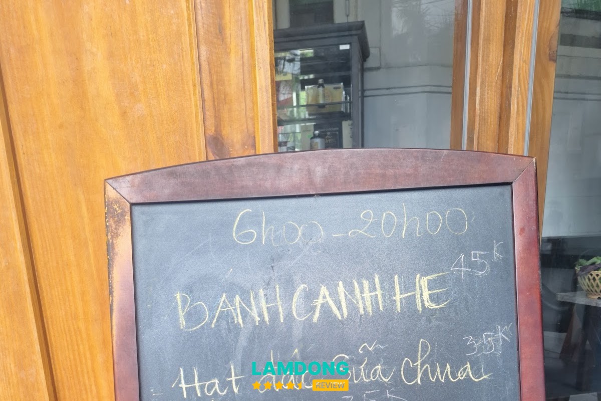 Menu và món Phú Yên tại Đà Lạt