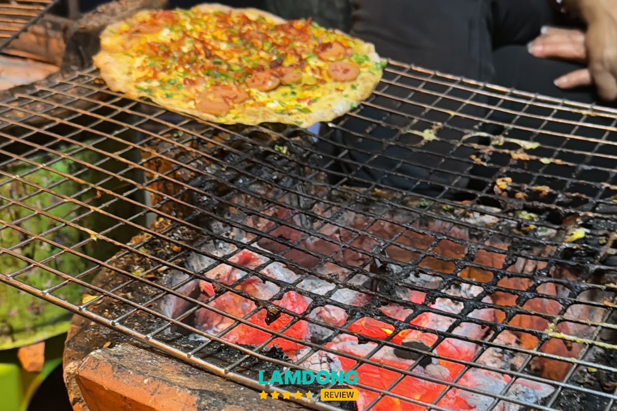 Bánh Tráng Nướng Hiền tại Đà Lạt