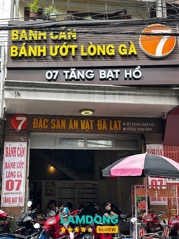 Bánh Căn - Bánh Ướt Lòng Gà 07 Tăng Bạt Hổ tại Đà Lạt
